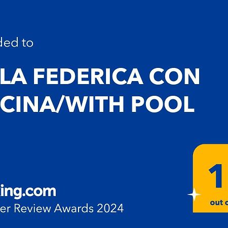 Villa Federica Con Piscina/With Pool 산타 마리아 델 포칼로 외부 사진